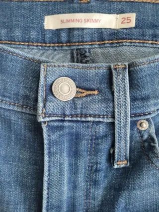 Pantalón vaquero mujer Levi's azul