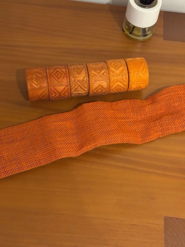 Servilleteros Zara Home Naranja (6 uds)