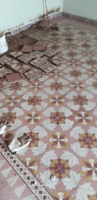 Baldosas hidráulicas antiguas