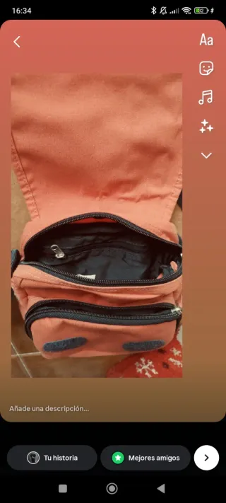 Bandolera Reebok Roja