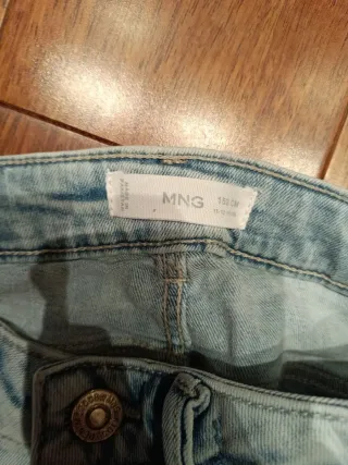 Pantalones cortos vaqueros niña claros