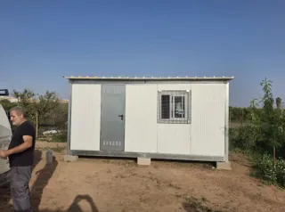 Caseta de obra, oficina o almacén prefabricada