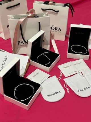 Lote 3 pulseras Pandora