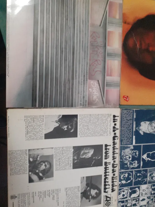 Lote 6 Vinilos LP Rock Internacional