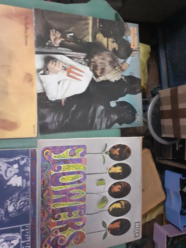 Lote 6 Vinilos LP Rock Internacional