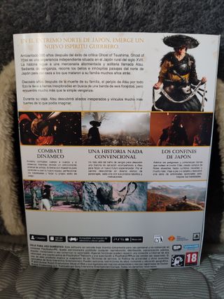 Funda/Slipcover Ghost of Yotei PS5