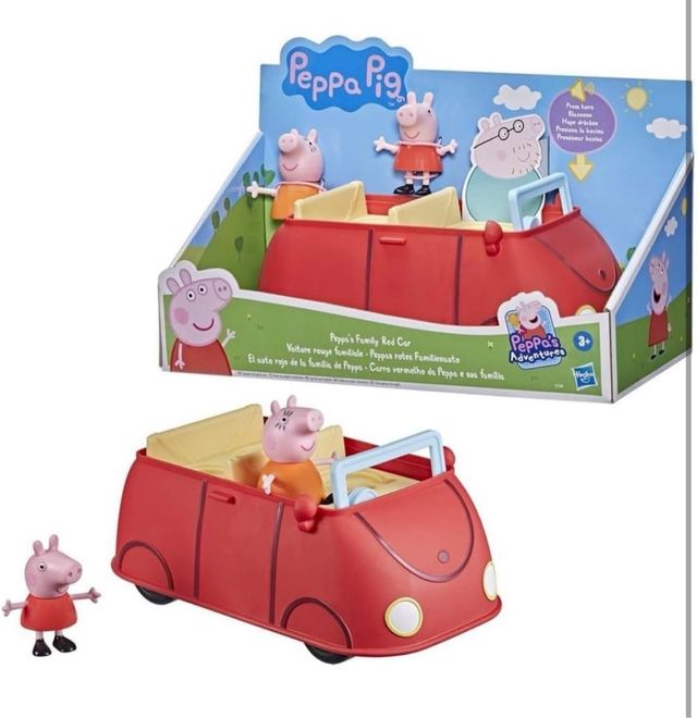 Coche Rojo Familiar Peppa Pig