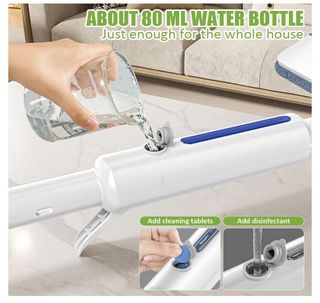 Dispositivo pulizia finestre tamponi doccia vetro