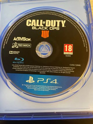 Call of Duty Black Ops 4 PS4