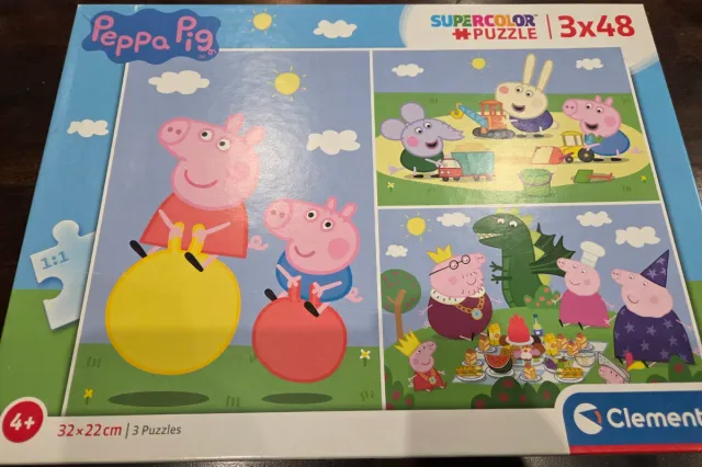 Puzzle Clementoni Peppa Pig 3x48 piezas