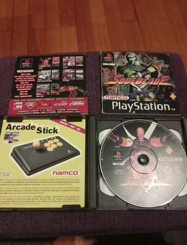 Soul Blade Namco PlayStation PAL