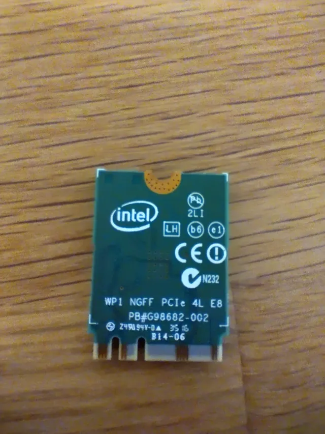 Tarjeta WiFi Bluetooth Intel Dual Band AC 3160