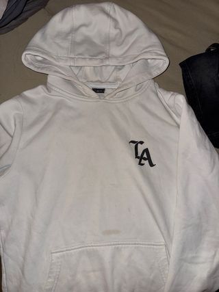 Sudadera Mister Tee LA Blanca