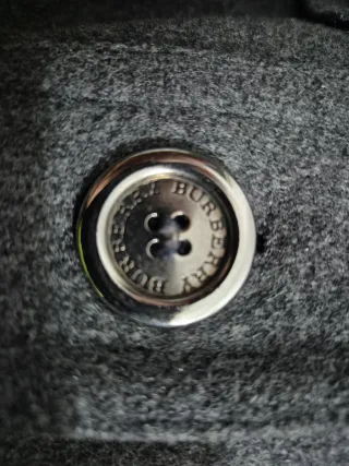 Abrigo Burberry Gris Talla 50.Nuevo.