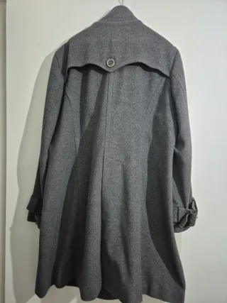 Abrigo Burberry Gris Talla 50.Nuevo.