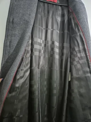 Abrigo Burberry Gris Talla 50.Nuevo.