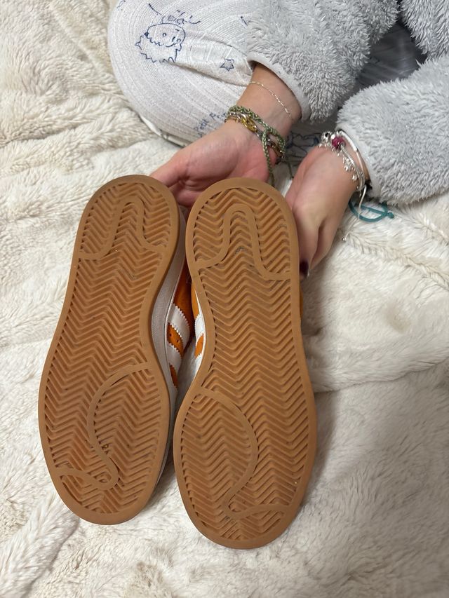 Adidas Campus Naranjas Talla X