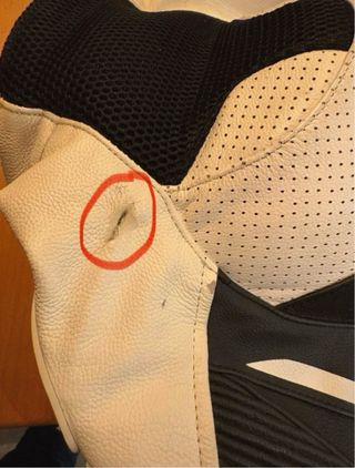 Conjunto 2 piezas moto Alpinestars piel