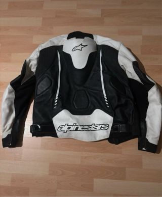 Conjunto 2 piezas moto Alpinestars piel