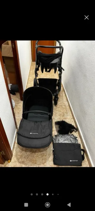 Carro de bebé y silla coche