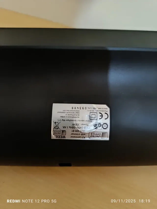 Plastificadora United Office