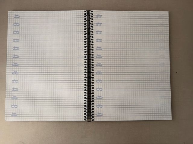 Cuaderno Lamela A5 tapa dura espiral 4mm