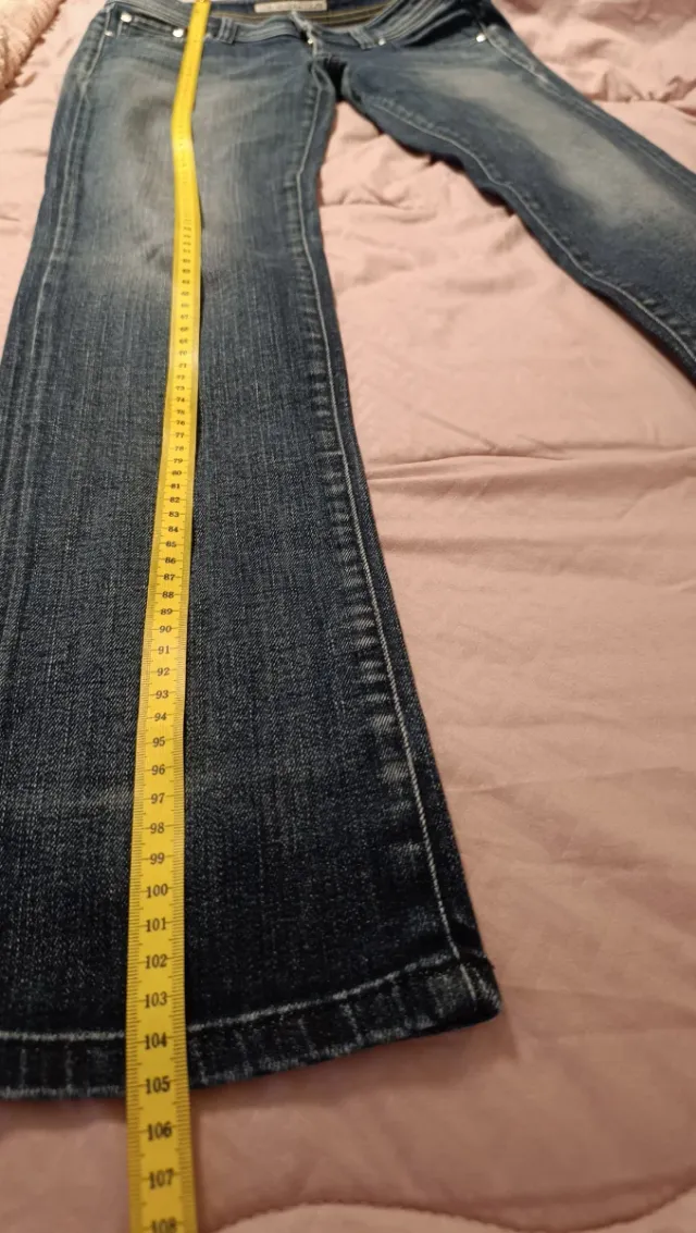 Jeans Ptow donna blu - Misure in foto