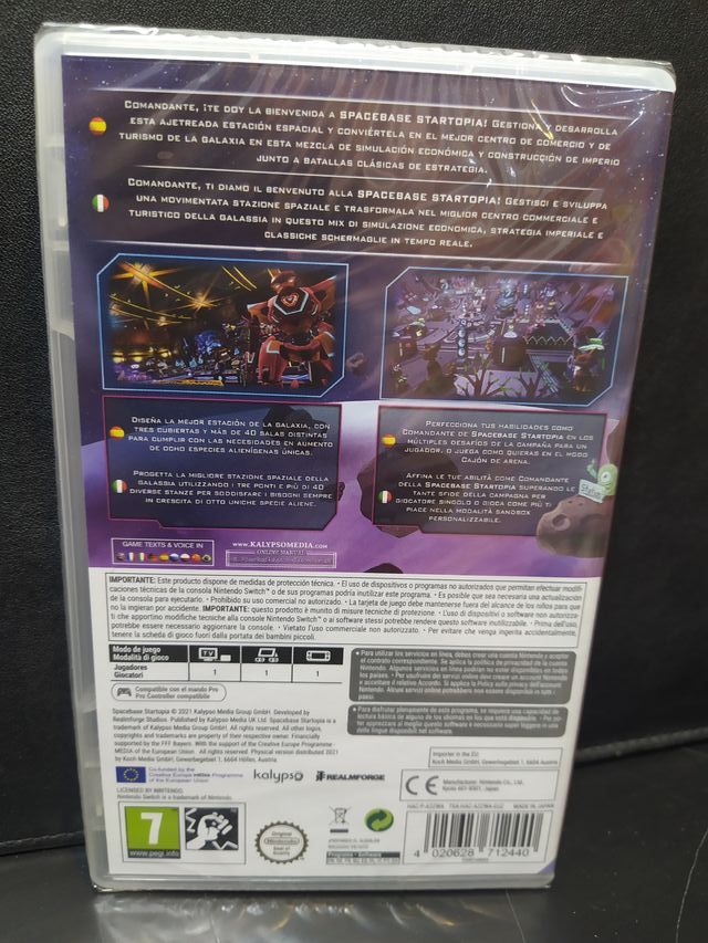 Spacebase Startopia Nintendo Switch