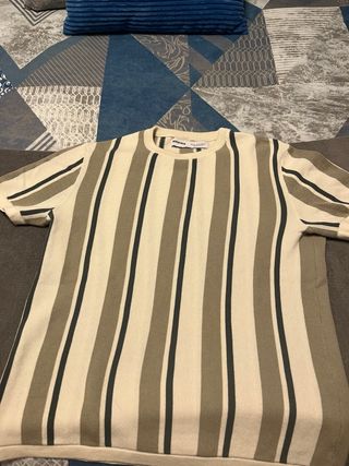 Jersey BERSHKA rayas manga corta verano