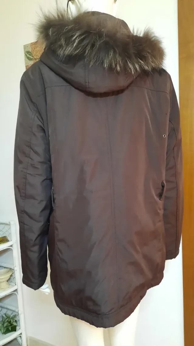 Piumino Burberry London con cappuccio