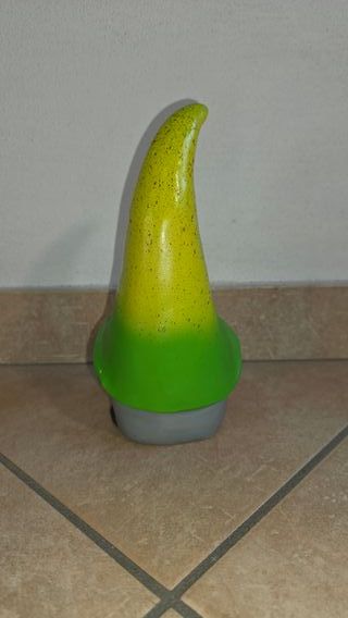 Gnomo da giardino resina h 22 cm