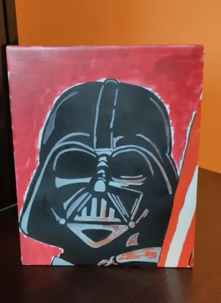 Dipinti a mano Star Wars e Marvel