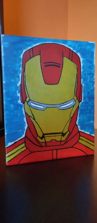 Dipinti a mano Star Wars e Marvel