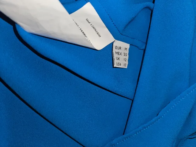 Blusa Roberto Verino azul