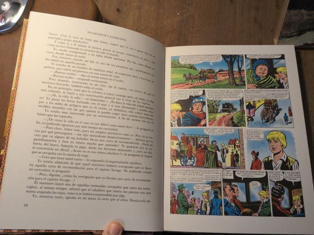 La isla misteriosa  De grumete a almirante