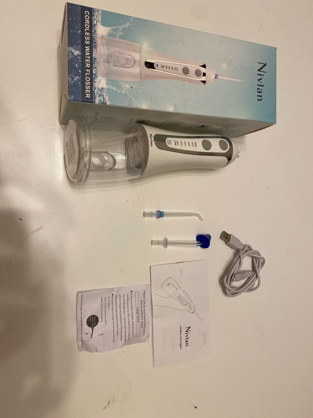 Irrigador Oral Nivlan Inalambrico Blanco