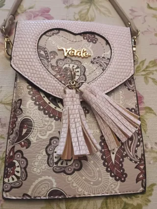 BOLSO BANDOLERA ESTAMPADO.NUEVO SIN ETIQUETAS