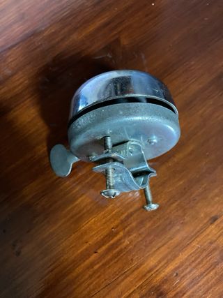 Timbre de bicicleta vintage cromado