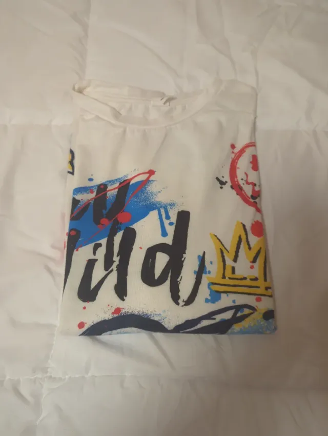 Camiseta niño manga larga Stay Wild T10