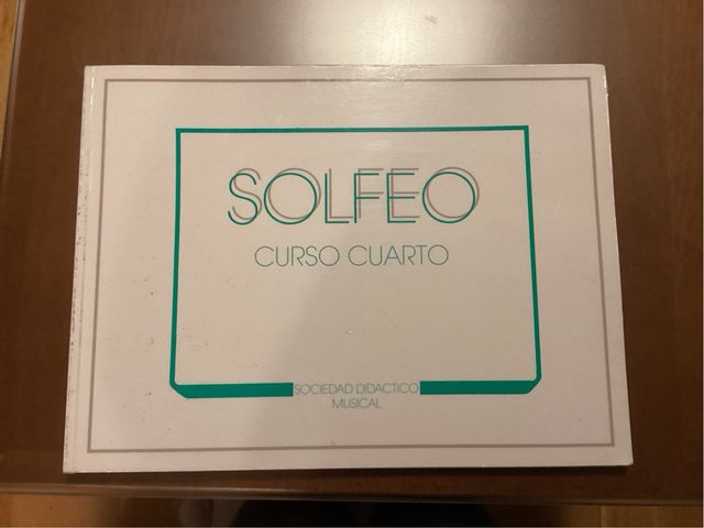 Solfeo Curso 4 Sociedad Didáctico Musical