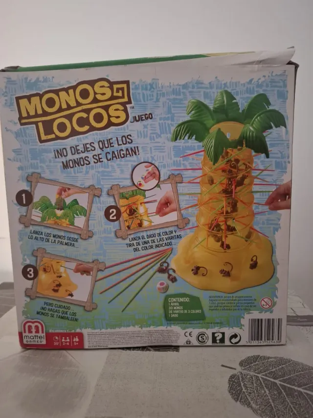 Monos Locos - Juego de Mesa Mattel