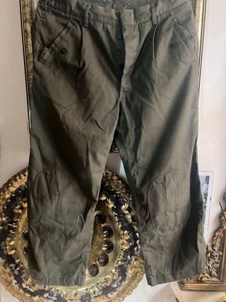 Pantaloni militari verdi attività varie