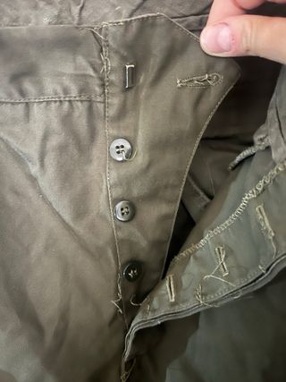 Pantaloni militari verdi attività varie