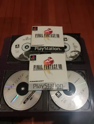 Final Fantasy VIII PS1 PAL Doble
