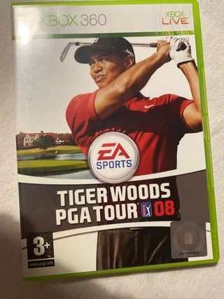 Juego Xbox 360 Tiger Woods PGA Tour 08