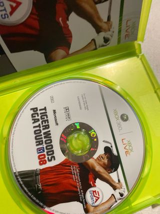 Juego Xbox 360 Tiger Woods PGA Tour 08