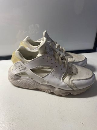 Zapatillas Nike Huarache Beige/Blanco