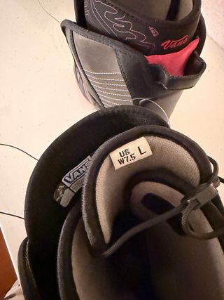 Botas Vans Snowboard Mujer Talla [38]