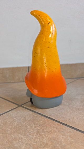 1 Gnomo da giardino in resina h 22 cm