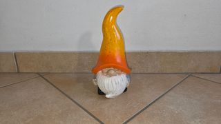 1 Gnomo da giardino in resina h 22 cm